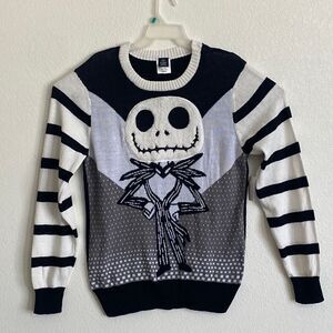 DISNEY TIM BURTON’S The Nightmare Before Christmas Women’s Sweater Size M NWT